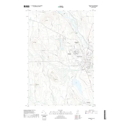 2018 Map of Presque Isle, 2018 Print