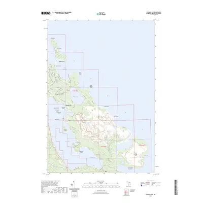 2023 Map of Presque Isle, 2023 Print