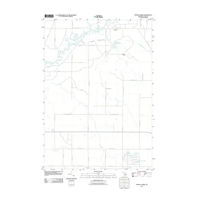 2011 Map of Prestle Creek, 2011 Print