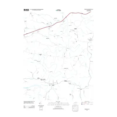 2013 Map of Preston, 2013 Print