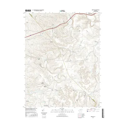 2016 Map of Preston, 2016 Print