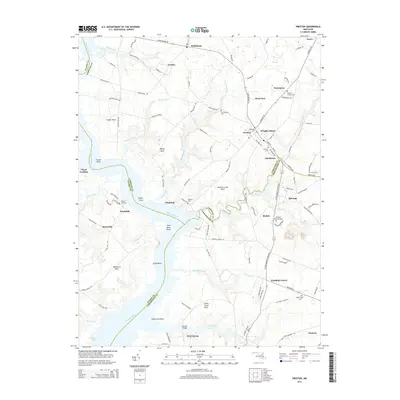 2014 Map of Preston, 2014 Print