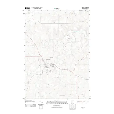 2013 Map of Preston, 2013 Print