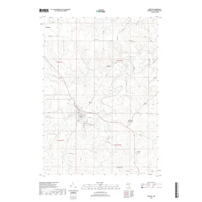 2019 Map of Preston, 2019 Print