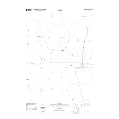 2013 Map of Preston, 2013 Print