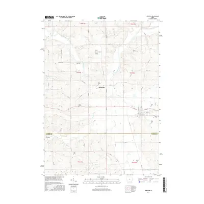 2015 Map of Preston, 2015 Print