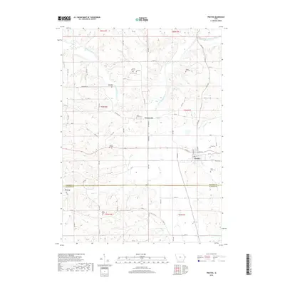 2018 Map of Preston, 2018 Print