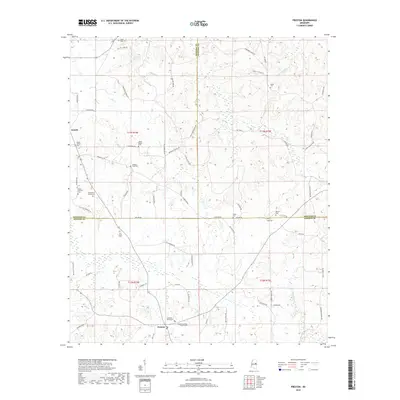 2018 Map of Preston, 2018 Print