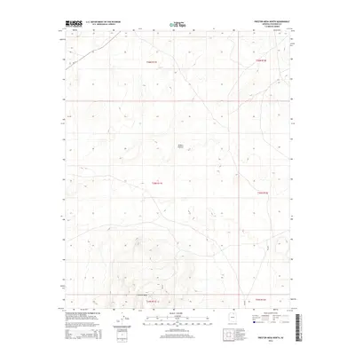 2014 Map of Preston Mesa North, 2014 Print