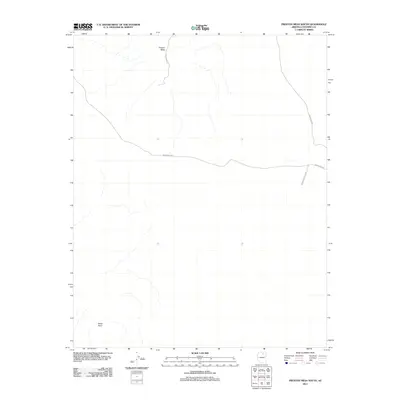 2011 Map of Preston Mesa South, 2011 Print