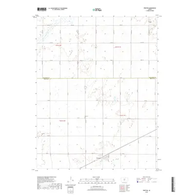 2018 Map of Preston, 2018 Print