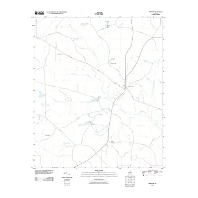 2011 Map of Preston, 2011 Print
