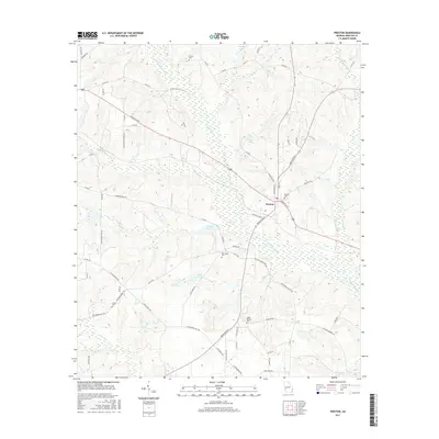 2017 Map of Preston, 2017 Print