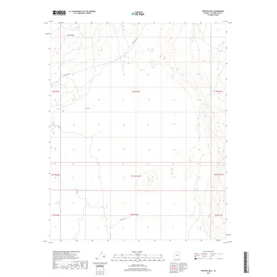 2018 Map of Preston Well, 2018 Print