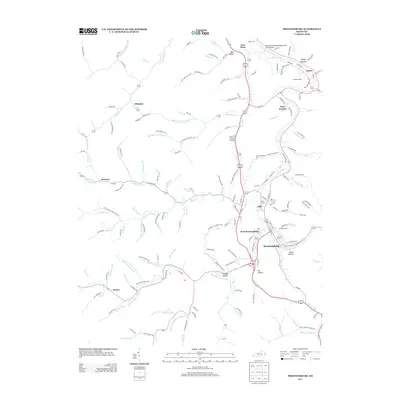 2013 Map of Prestonsburg, 2013 Print