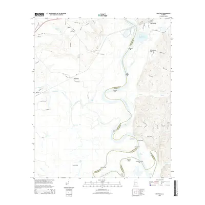 2014 Map of Prestwick, 2014 Print