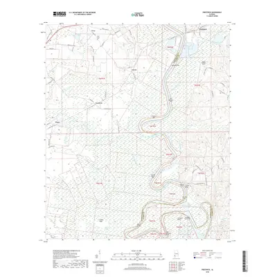 2018 Map of Prestwick, 2018 Print