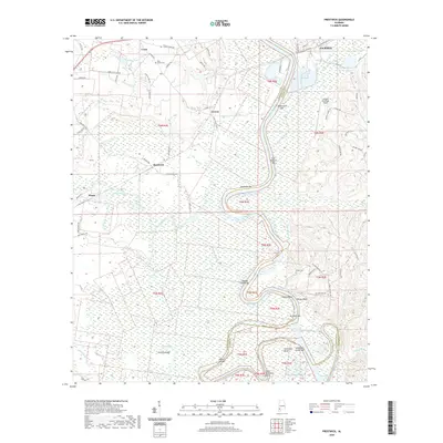 2020 Map of Prestwick, 2020 Print