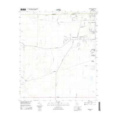 2014 Map of Pretoria, 2014 Print