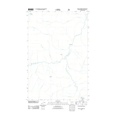 2011 Map of Pretty Prairie, 2011 Print