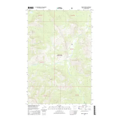 2017 Map of Pretty Prairie, 2017 Print