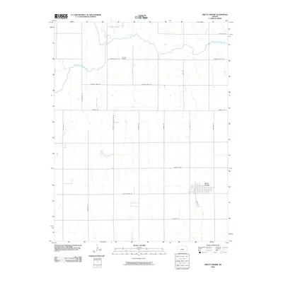 2009 Map of Pretty Prairie, 2009 Print