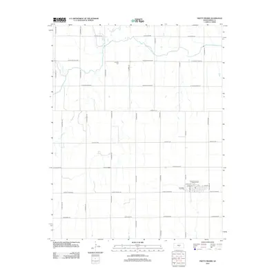 2012 Map of Pretty Prairie, 2012 Print