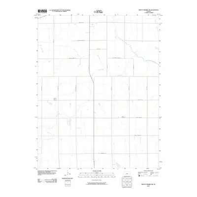 2009 Map of Pretty Prairie SW, 2009 Print