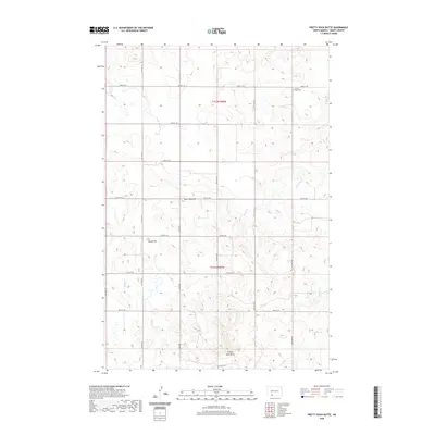 2020 Map of Pretty Rock Butte, 2020 Print