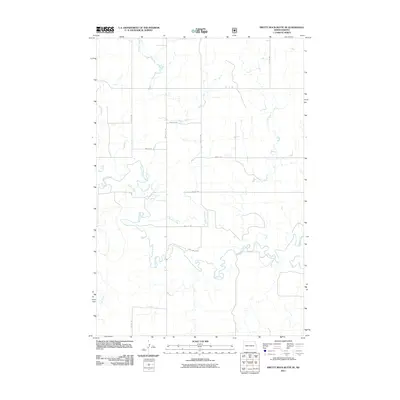 2011 Map of Pretty Rock Butte SE, 2011 Print