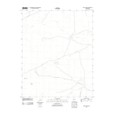 2010 Map of Pretty Rock, 2010 Print