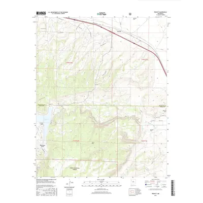 2017 Map of Prewitt, 2017 Print