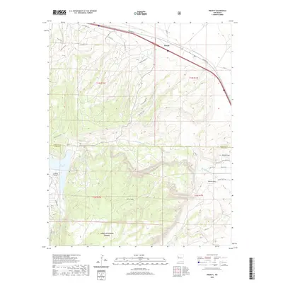 2020 Map of Prewitt, 2020 Print