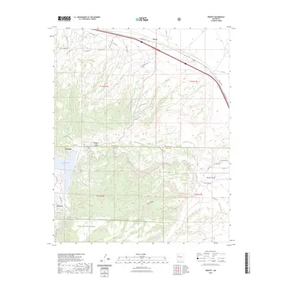 2023 Map of Prewitt, 2023 Print