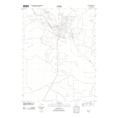 2011 Map of Price, 2011 Print