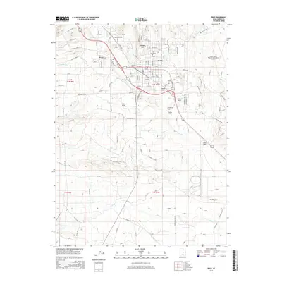 2017 Map of Price, 2017 Print