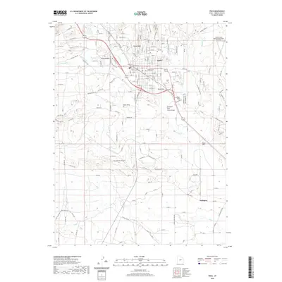 2020 Map of Price, 2020 Print