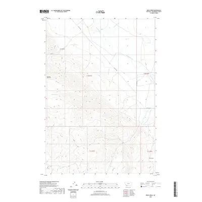 2020 Map of Price Creek, 2020 Print