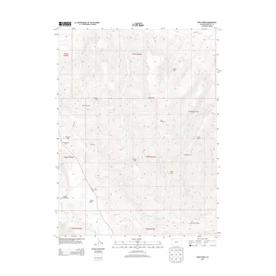 2013 Map of Price Creek, 2013 Print