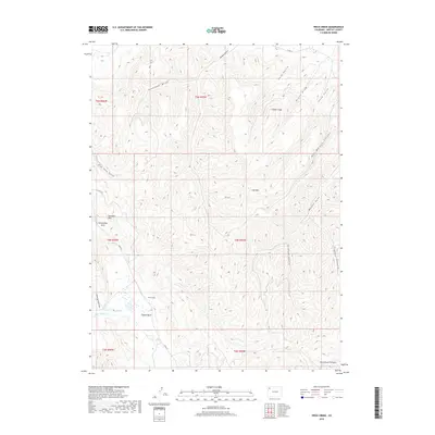 2019 Map of Price Creek, 2019 Print