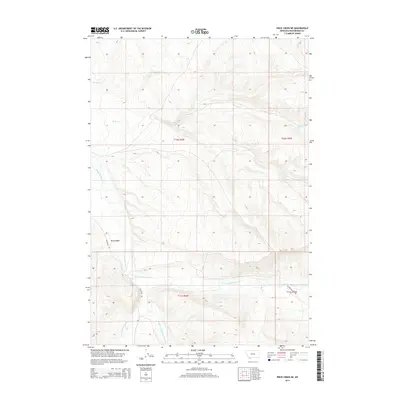 2014 Map of Price Creek NE, 2014 Print