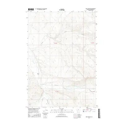 2017 Map of Price Creek NE, 2017 Print