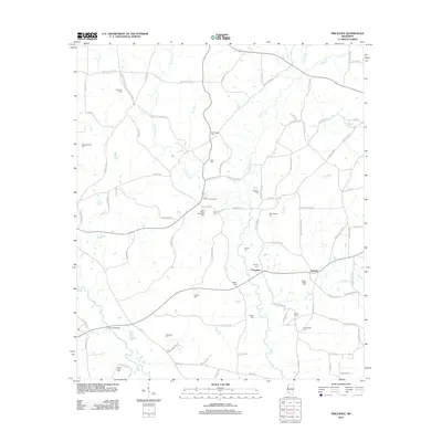 2012 Map of Pricedale, 2012 Print