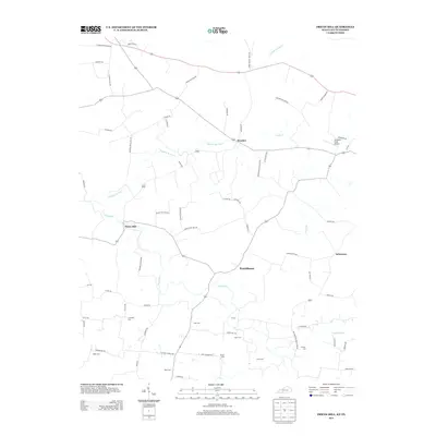 2013 Map of Prices Mill, 2013 Print