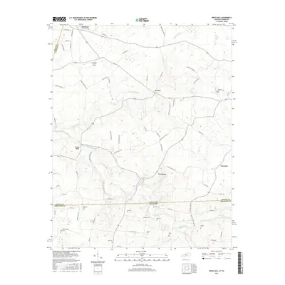 2016 Map of Prices Mill, 2016 Print