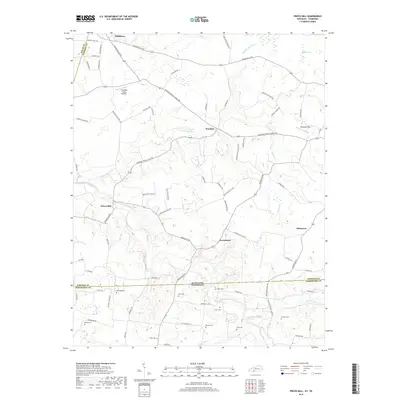 2019 Map of Prices Mill, 2019 Print