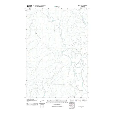 2011 Map of Prices Peak, 2011 Print