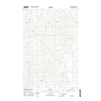 2017 Map of Prices Peak, 2017 Print
