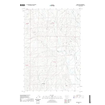 2020 Map of Prices Peak, 2020 Print