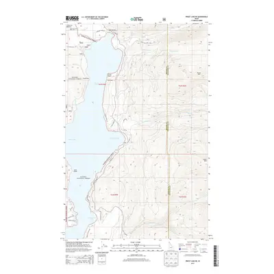 2013 Map of Priest Lake NE, 2013 Print
